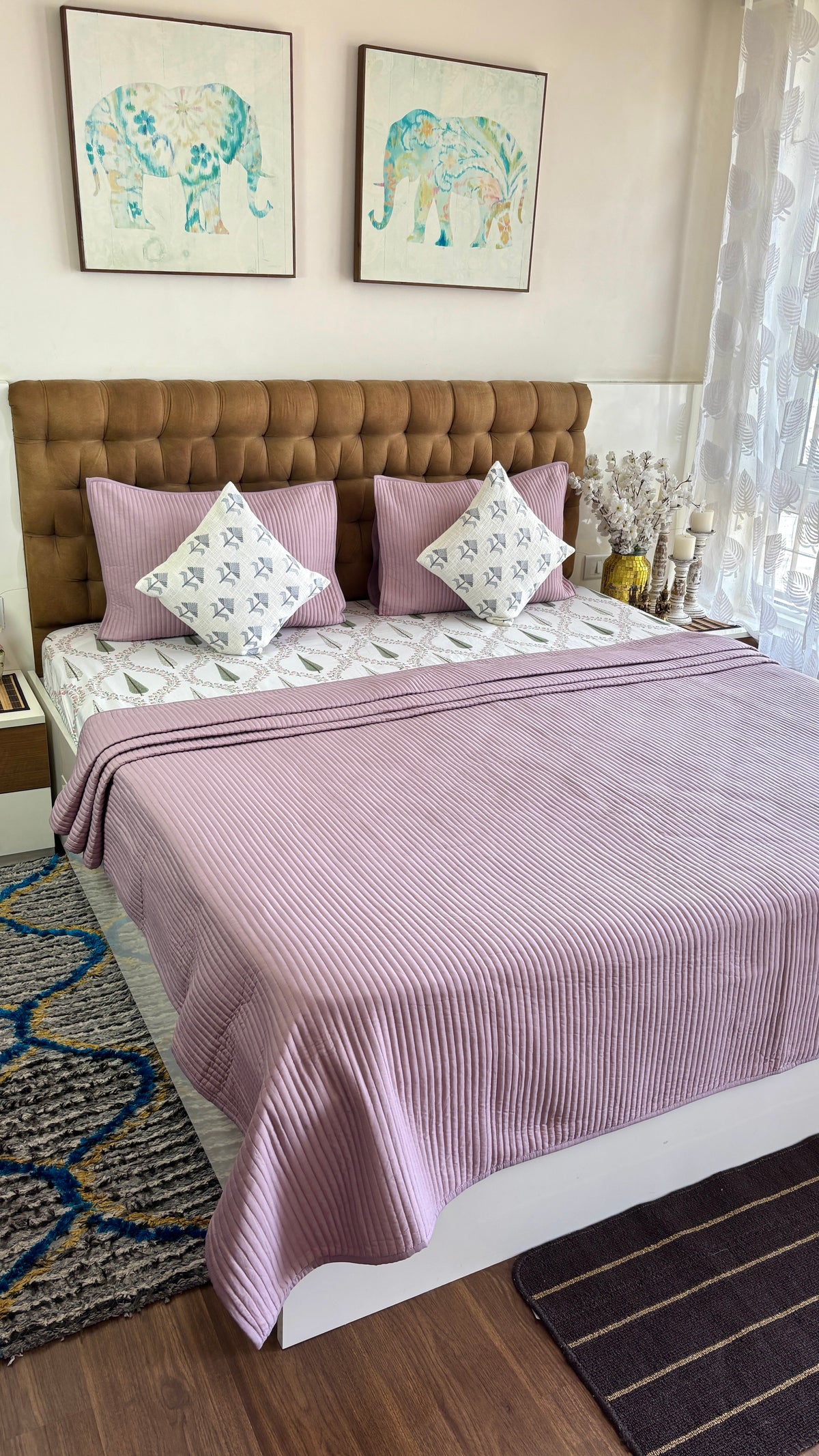 Jute Cotton Bedcovers